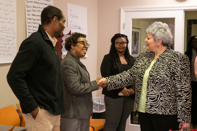 The West Philadelphia Skills Initiative (WPSI) | Secretary Kathy Manderino visit